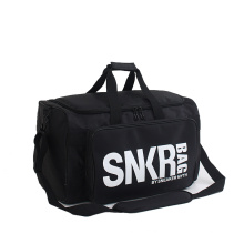 Waterproof Nylon Outdoor Luggage Bag Large Capacity Folding Duffle Bag with Sneaker Compartments Gym Sport Travel Bag